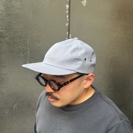 ST CAP “MICRO CHECK” LIGHT GRAY
