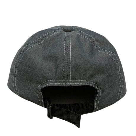 LOW STRAP CAP -CHAMBRAY BLACK -
