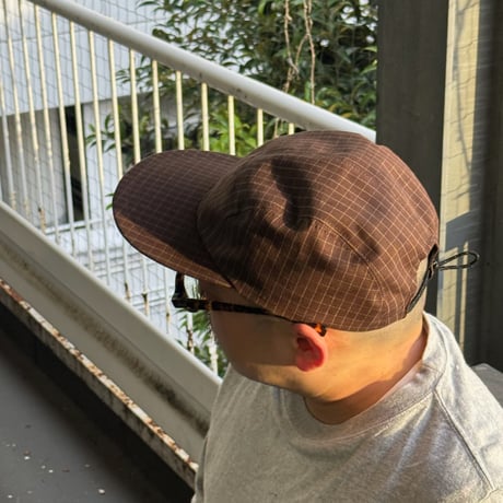 JET CAP “GRAPH CHECK” BROWN