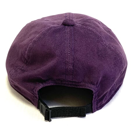 LOW STRAP CAP "THIN CORDUROY PURPLE”