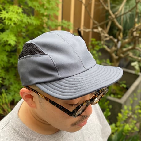 FOUR CORD CAP  -SIDE MESH-  GRAY