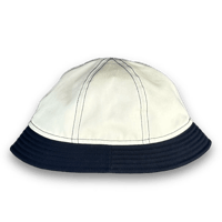 BALL SHORTER HAT　"OFF WHITE x NAVY "