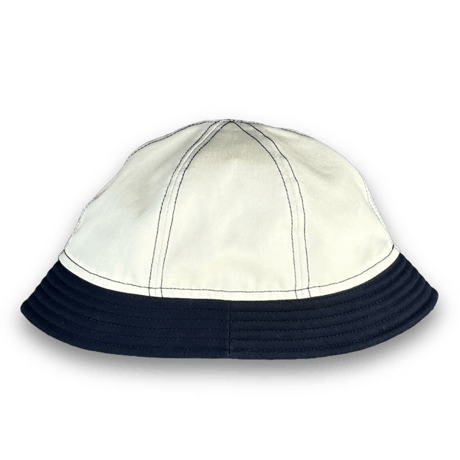 BALL SHORTER HAT　"OFF WHITE x NAVY "