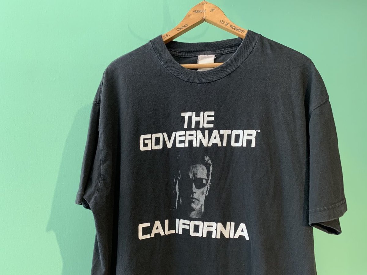 THE GOVERNATOR CALFORNIA シュワルツェネッガー Tシャツ！ | mecca