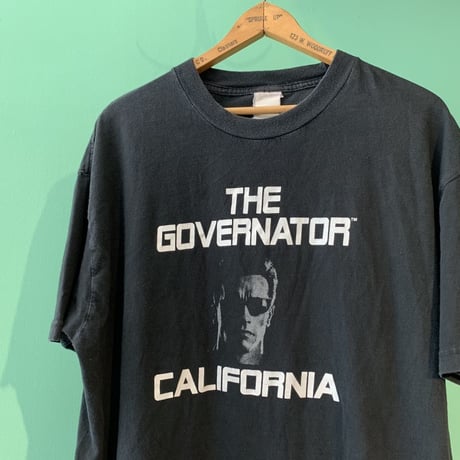 THE GOVERNATOR CALFORNIA  シュワルツェネッガー　Tシャツ！