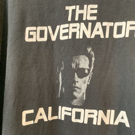 THE GOVERNATOR CALFORNIA  シュワルツェネッガー　Tシャツ！