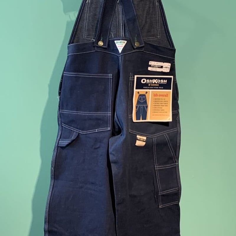 50s ANVIL BRAND ローバックオーバーオール OSHKOSH 洗浄可能