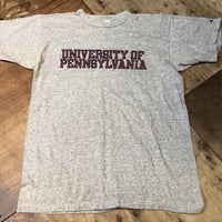 80s トリコタグ　アイビーリーグ　ペンシルバニア大学　champion チャンピオン　８８／１２　Tシャツ！