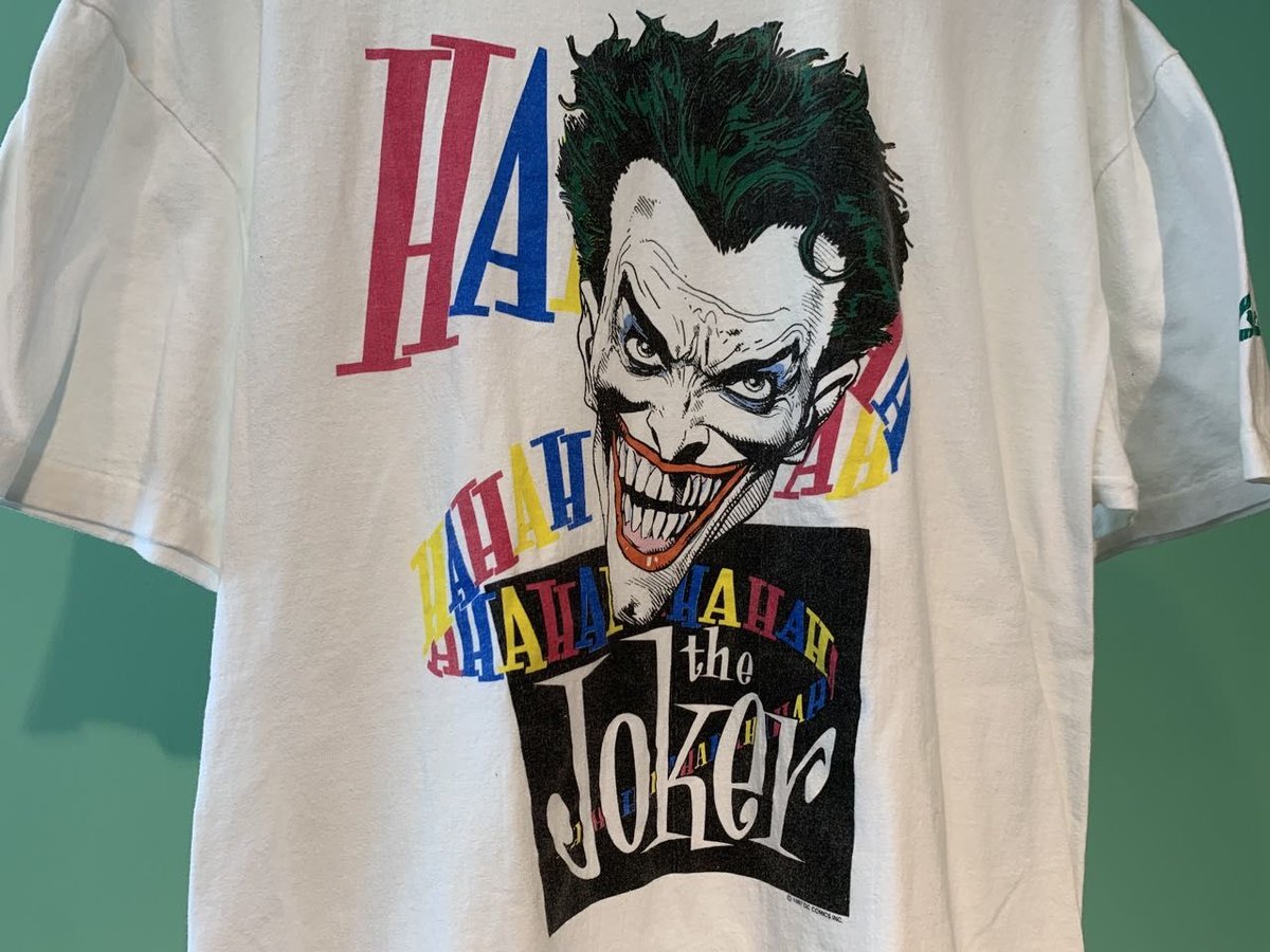 VINTAGE ヴィンテージ 80s the Jorker ジョーカー プリントTシャツ ホワイト 1987年