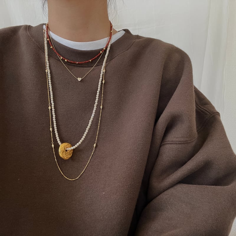 2・スライドチェーンネックレス | sandyfeet