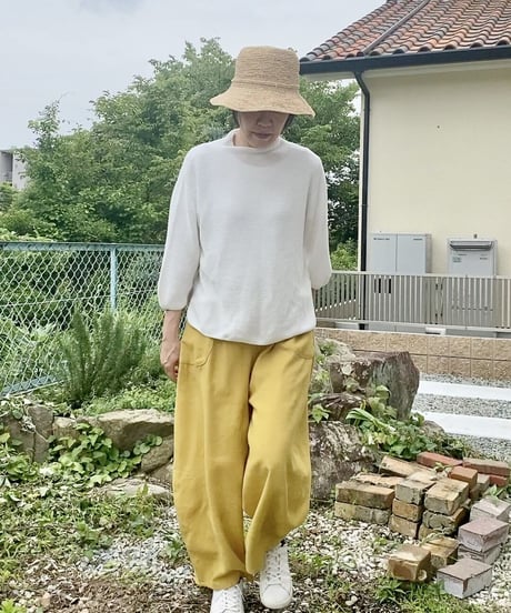 着物リメイクパターン：カーブパンツ（作り方付き）