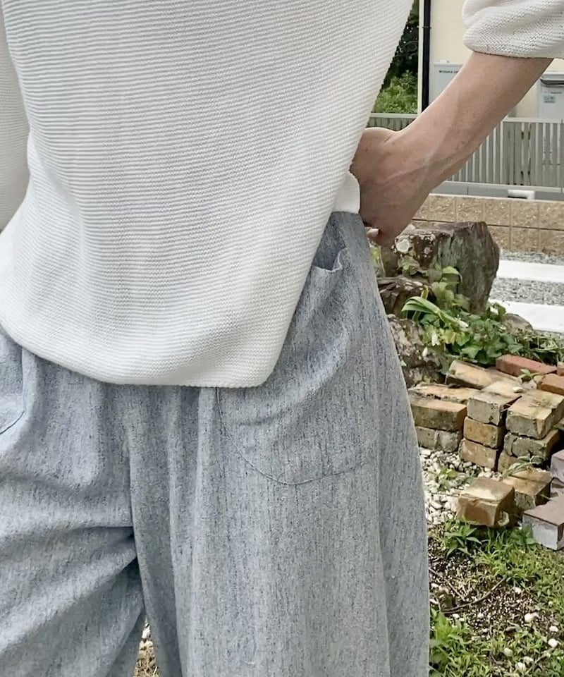 着物リメイクパターン：カーブパンツ（作り方付き） | アトリエMugi