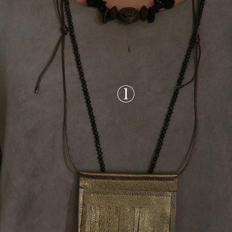 amulet pouch (ゴールドブラウン🟤🟡)
