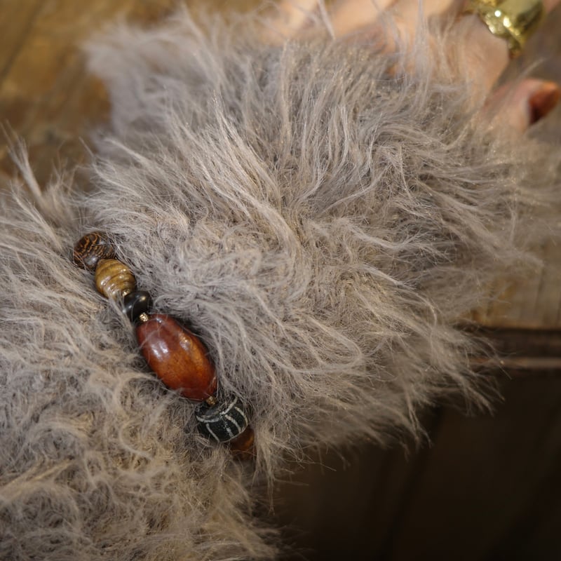 Arm Band ⑥ (ブラウンラメ) | SATOKO OISHI