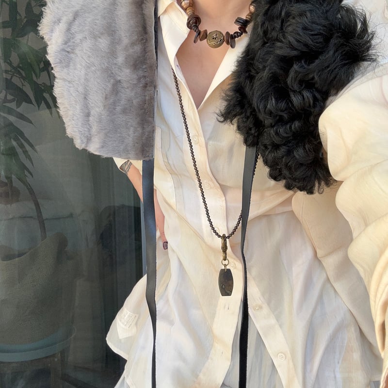 mouton apron ② | SATOKO OISHI