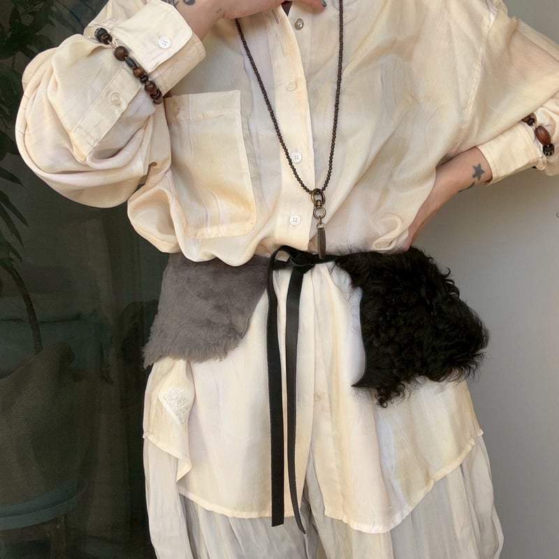 mouton apron ② | SATOKO OISHI