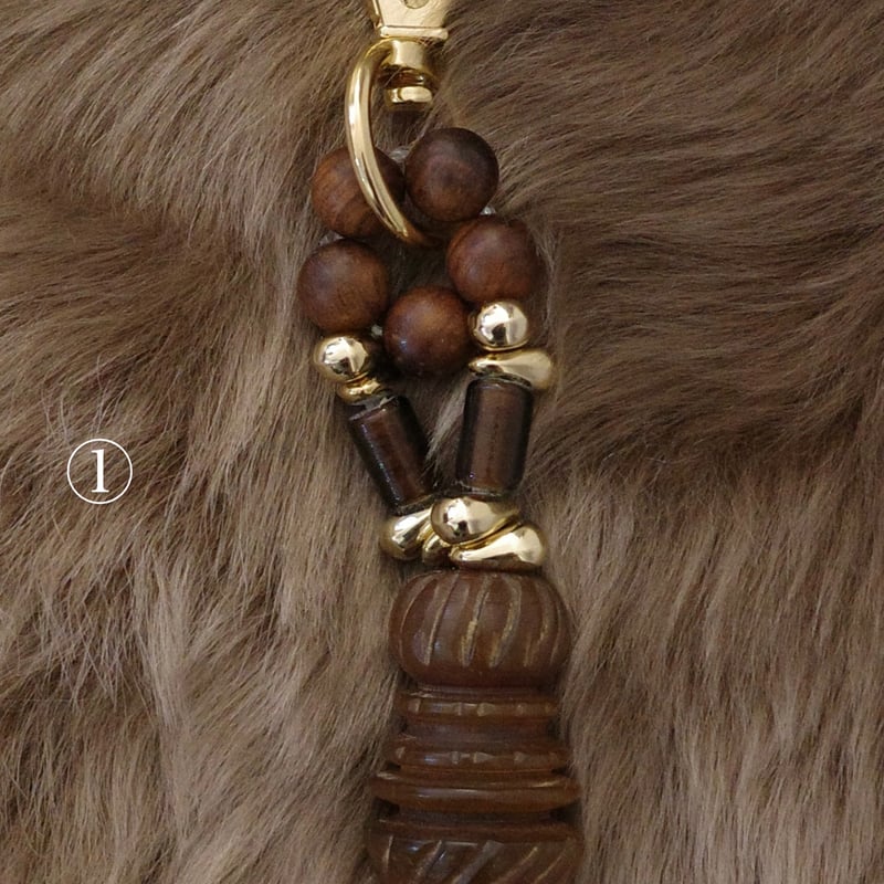 小物 Satoko Oishi amulet key holder mini key holder | SATOKO OISHI