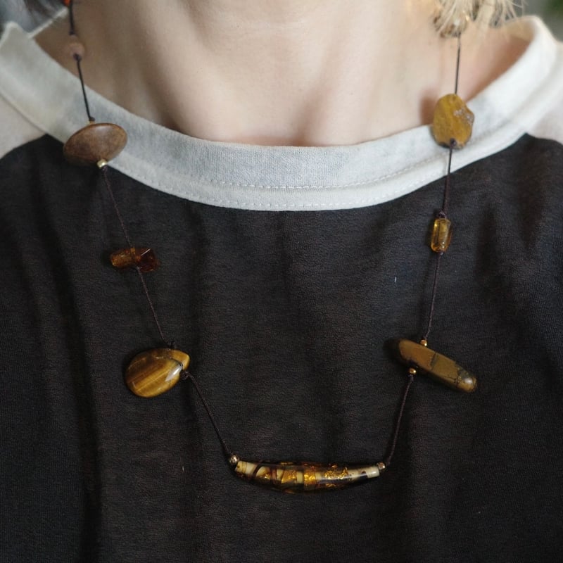 treasure gem necklace | SATOKO OISHI