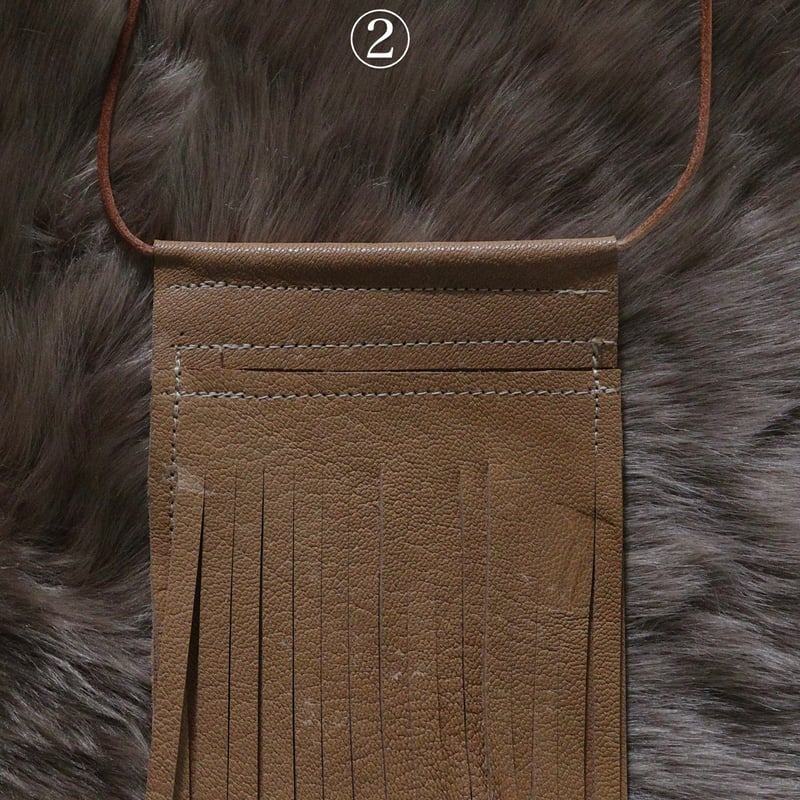 amulet pouch (ベージュ🟠) | SATOKO OISHI