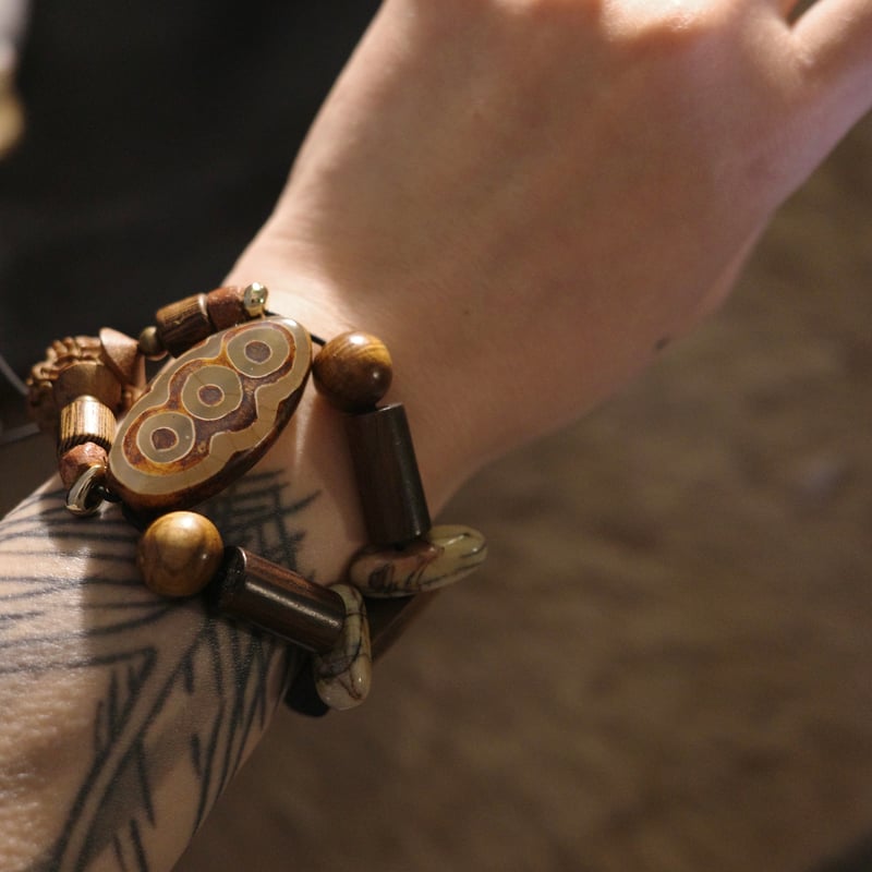 treasure(arm band )/ 🟤Brown | SATOKO OISHI