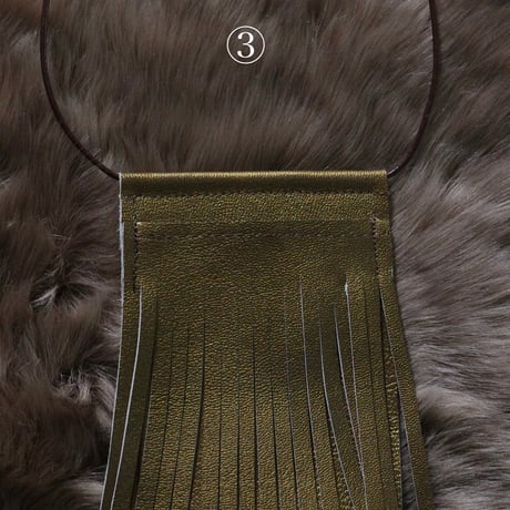 amulet pouch (ゴールドブラウン🟤🟡)