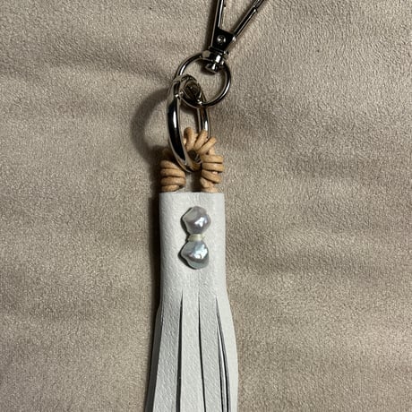 long fringe key holder ②