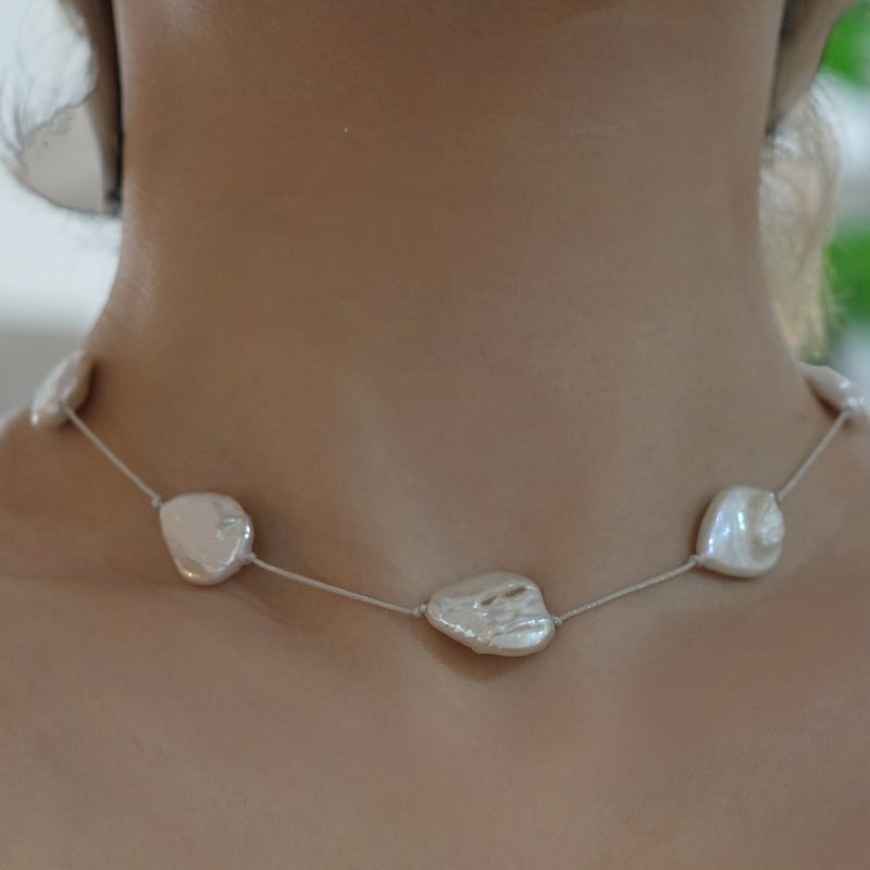 SATOKO OISHI ネックレス gem necklace (medium) | SATOKO OISHI