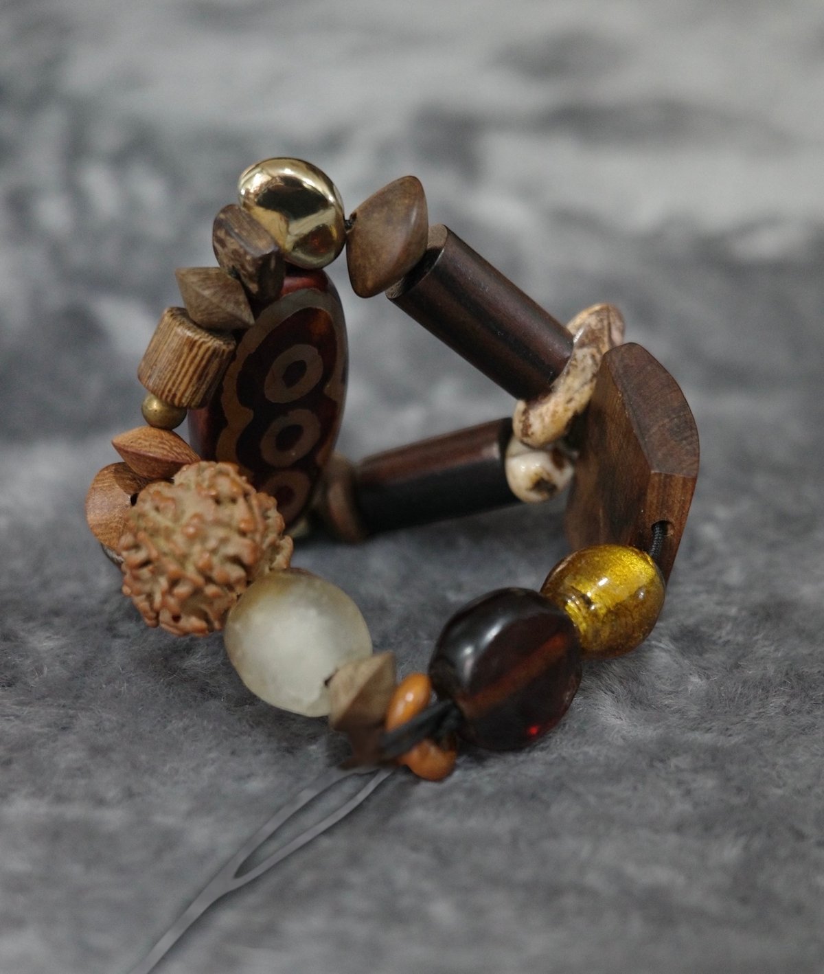 【satoko oishi】arm band アームバンド treasure(arm band )/ 🟤Brown | SATOKO OISHI