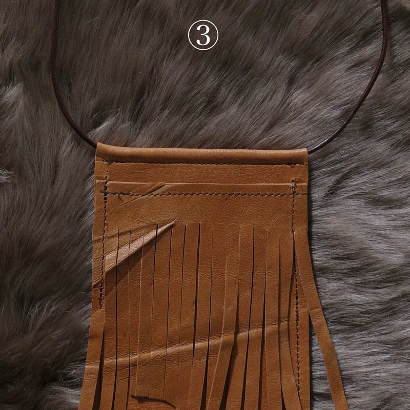 amulet pouch (ベージュ🟠) | SATOKO OISHI