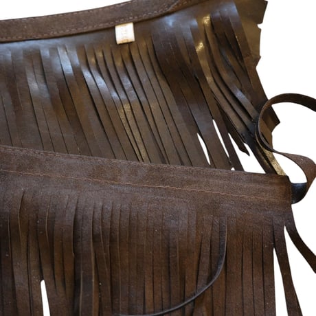 treasure epron / dark brown (バッグスキン)