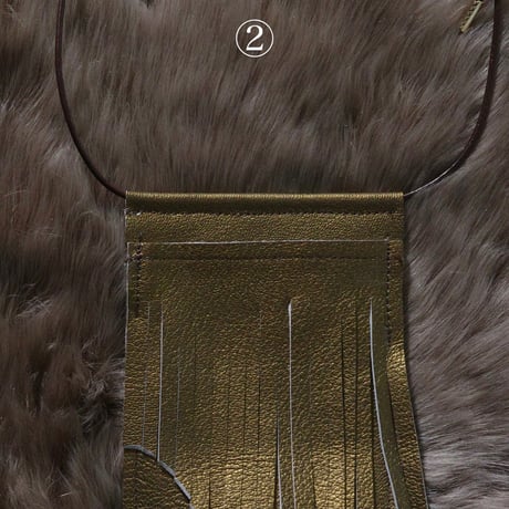 amulet pouch (ゴールドブラウン🟤🟡)