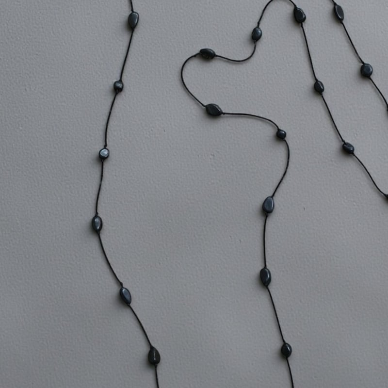 Long gem necklace 📿 | SATOKO OISHI