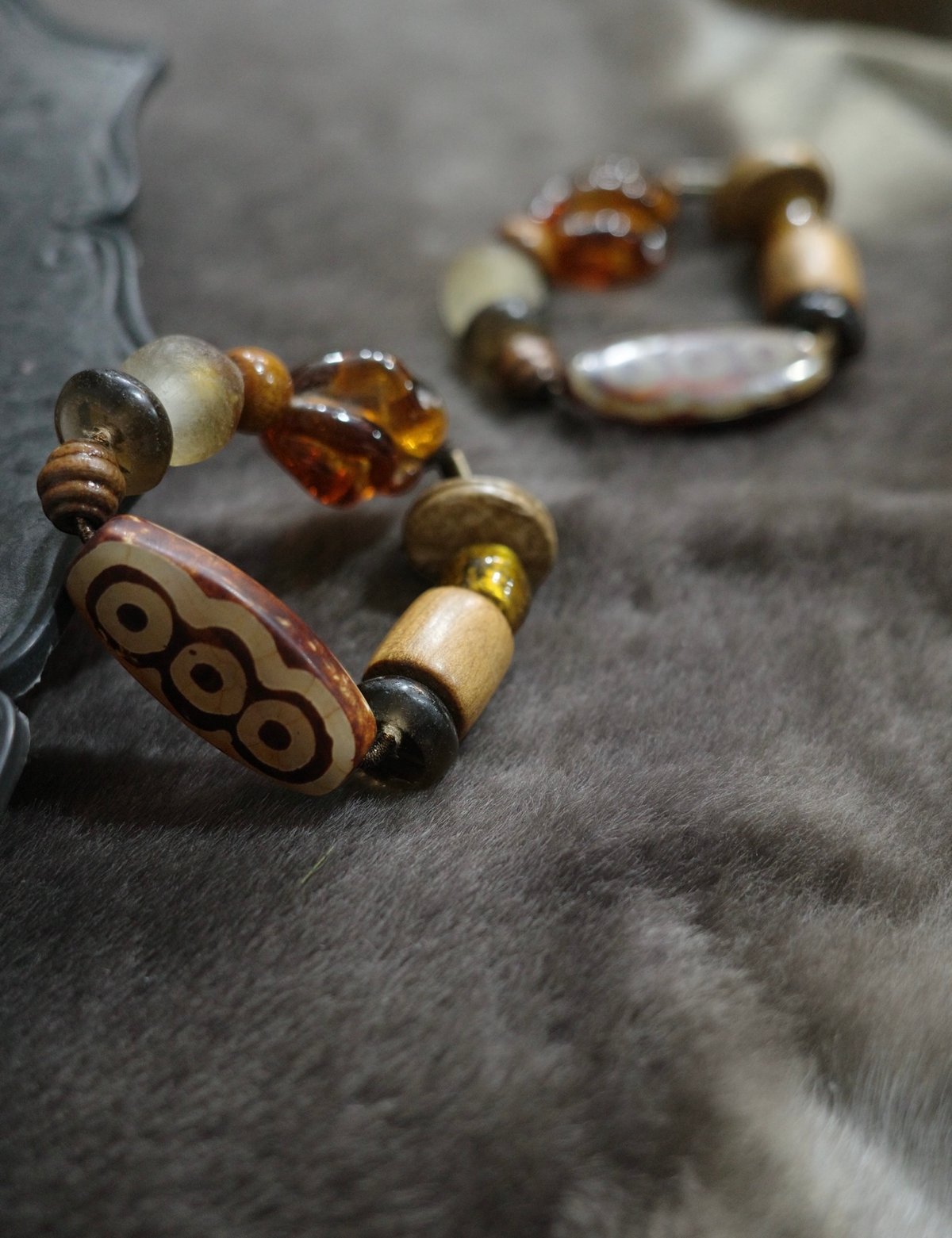 treasure (arm band) 🟤brown | SATOKO OISHI