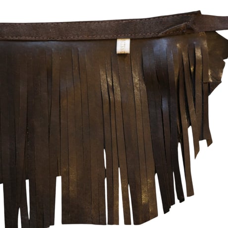 treasure epron / dark brown (バッグスキン)