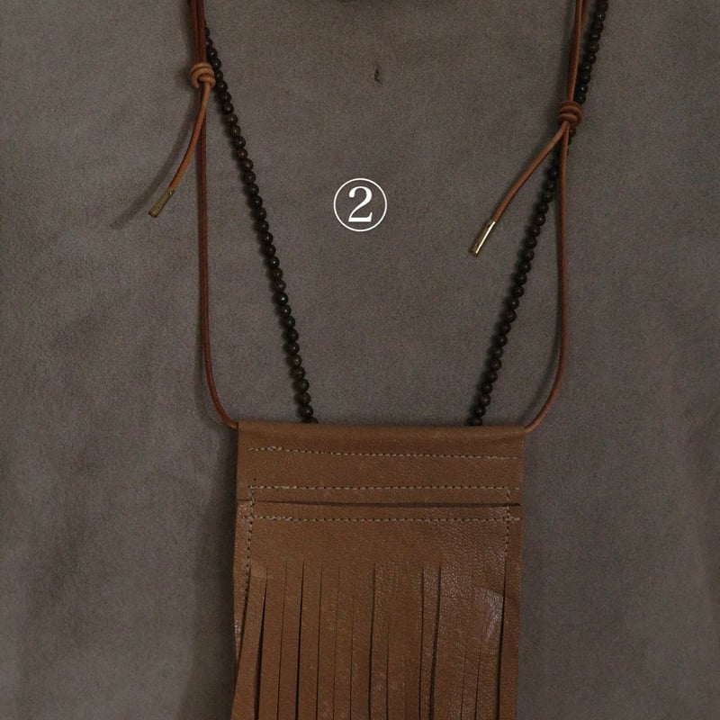 amulet pouch (ベージュ🟠) | SATOKO OISHI