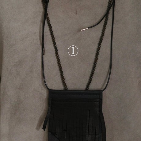 amulet pouch (ブラック⚫️)