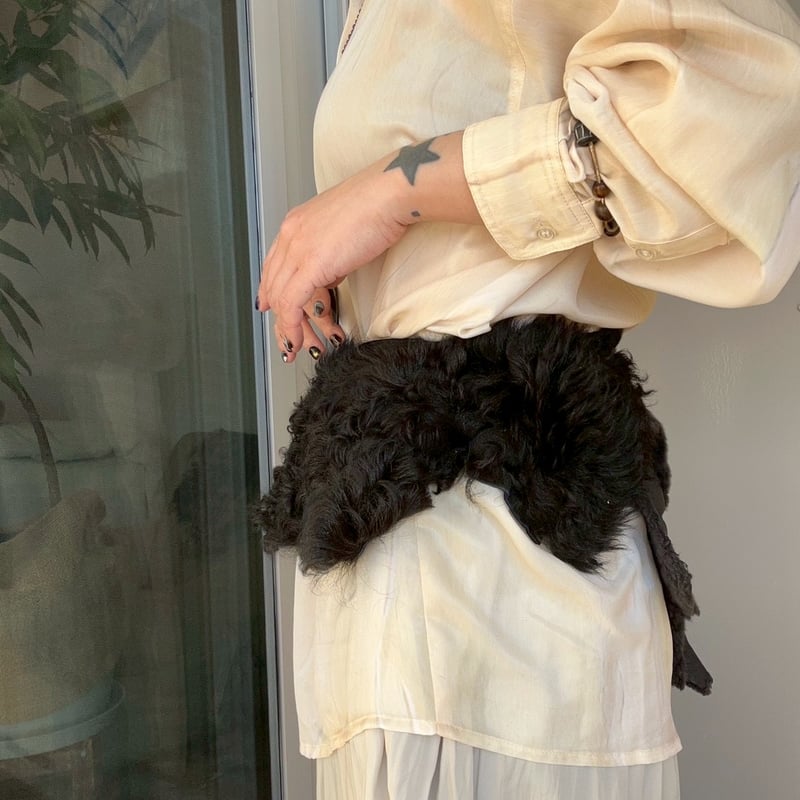 mouton apron ② | SATOKO OISHI