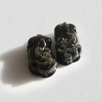 【2026年】邪を吸着する、金黒の貔貅（ひきゅう）【干支石】