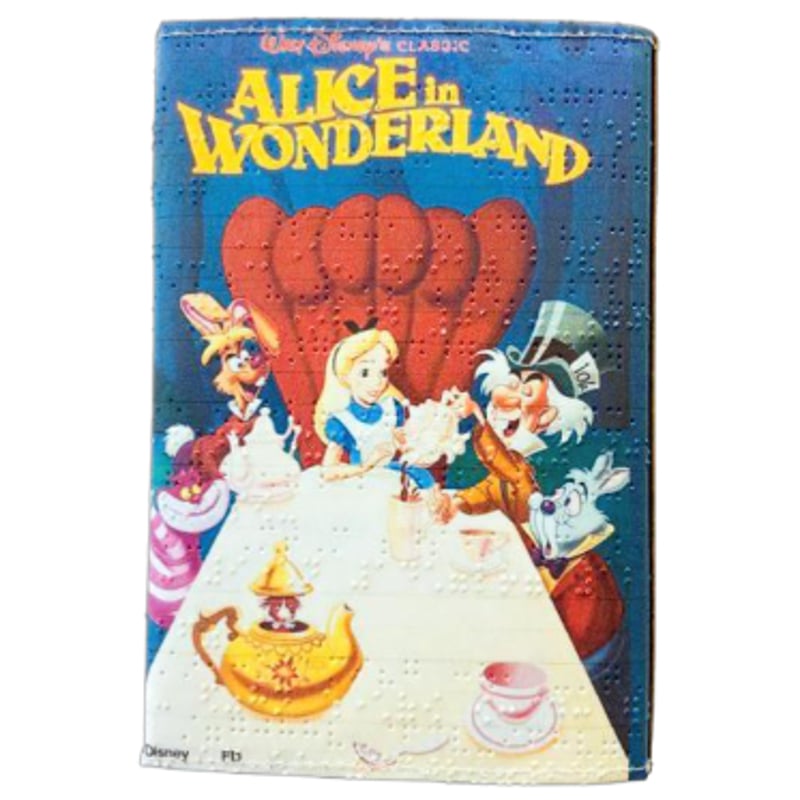 ALICE in WONDERLAND 文庫本ブックカバー | Quaint Design