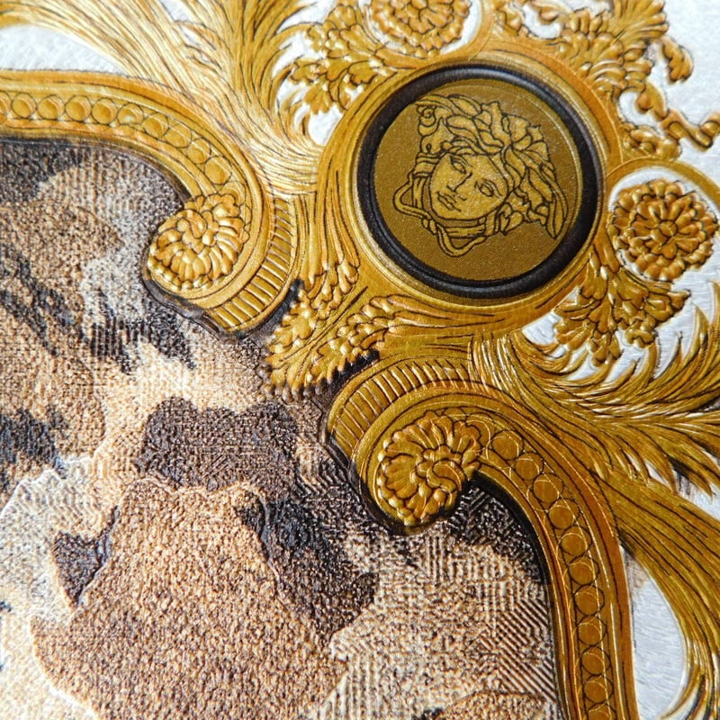 VERSACE 文庫本ブックカバー Square Crost | Quaint Design