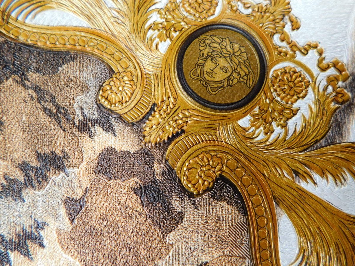 VERSACE 文庫本ブックカバー Square Crost | Quaint Design