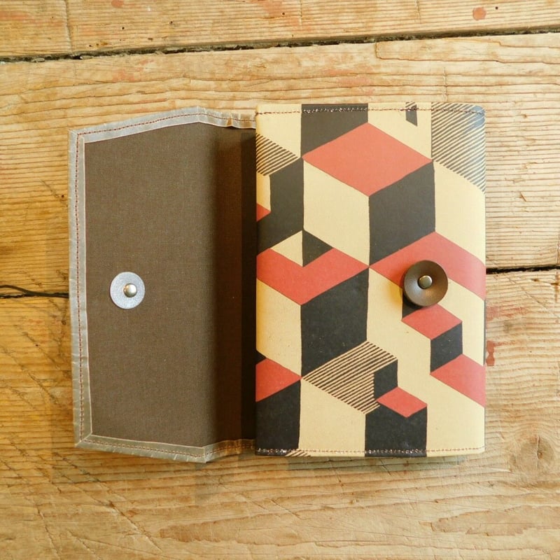 M.C.ESCHER コンビ文庫本ブックカバー CUBE | Quaint Design