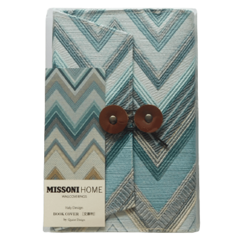 MISSONI HOME 文庫本ブックカバー BlueMark | Quaint Design