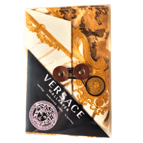 VERSACE 文庫本ブックカバー　Square Crost