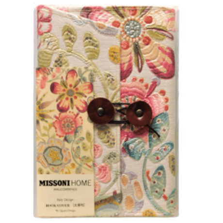 MISSONI HOME 文庫本ブックカバー　Marine Flower