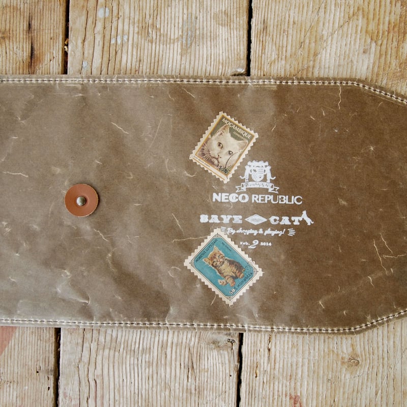 ネコリパブックカバー文庫本（nero) | Quaint Design