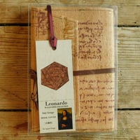 Leonardo　革紐文庫ブックカバー　GEOMETRY