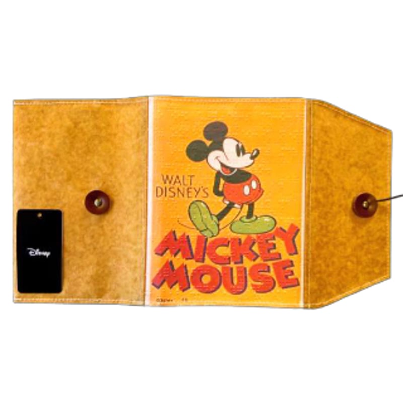 MICKEY MOUSE 文庫本ブックカバー | Quaint Design