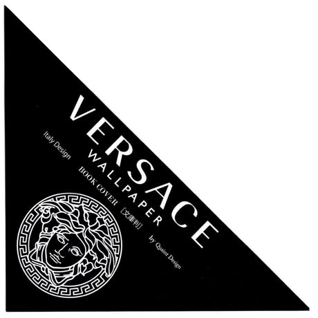 VERSACE 文庫本ブックカバー　Square Crost