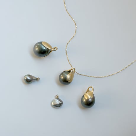 ballon south sea pearl diamond necklace
